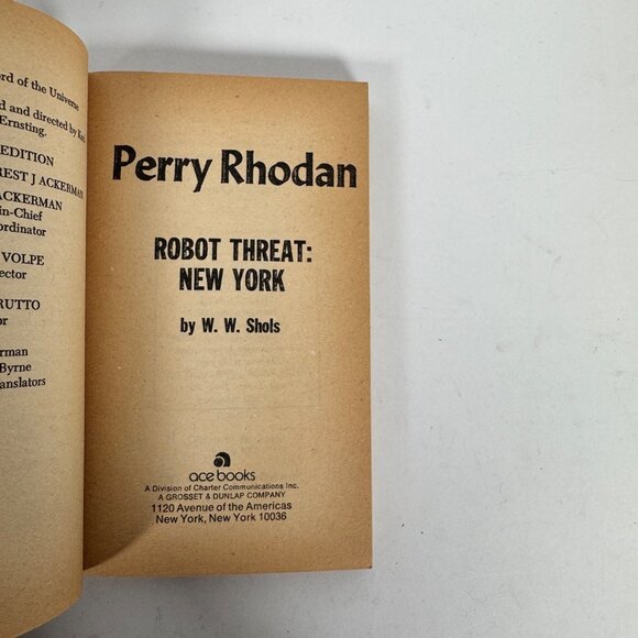 Perry Rhodan & Atlan Lot of 5 Books (7 Stories) Ace Sci-Fi Space Opera Vintage - Picture 11 of 16